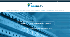 Desktop Screenshot of cablaquadro.com